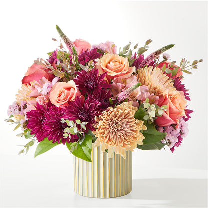 Berry Cobbler Bouquet with Ivory Vase –  Park Merced Florist, Corona CA