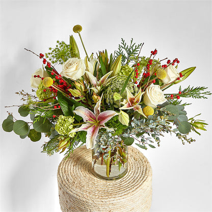 Berry & Bright Bouquet –  Park Merced Florist, Corona CA