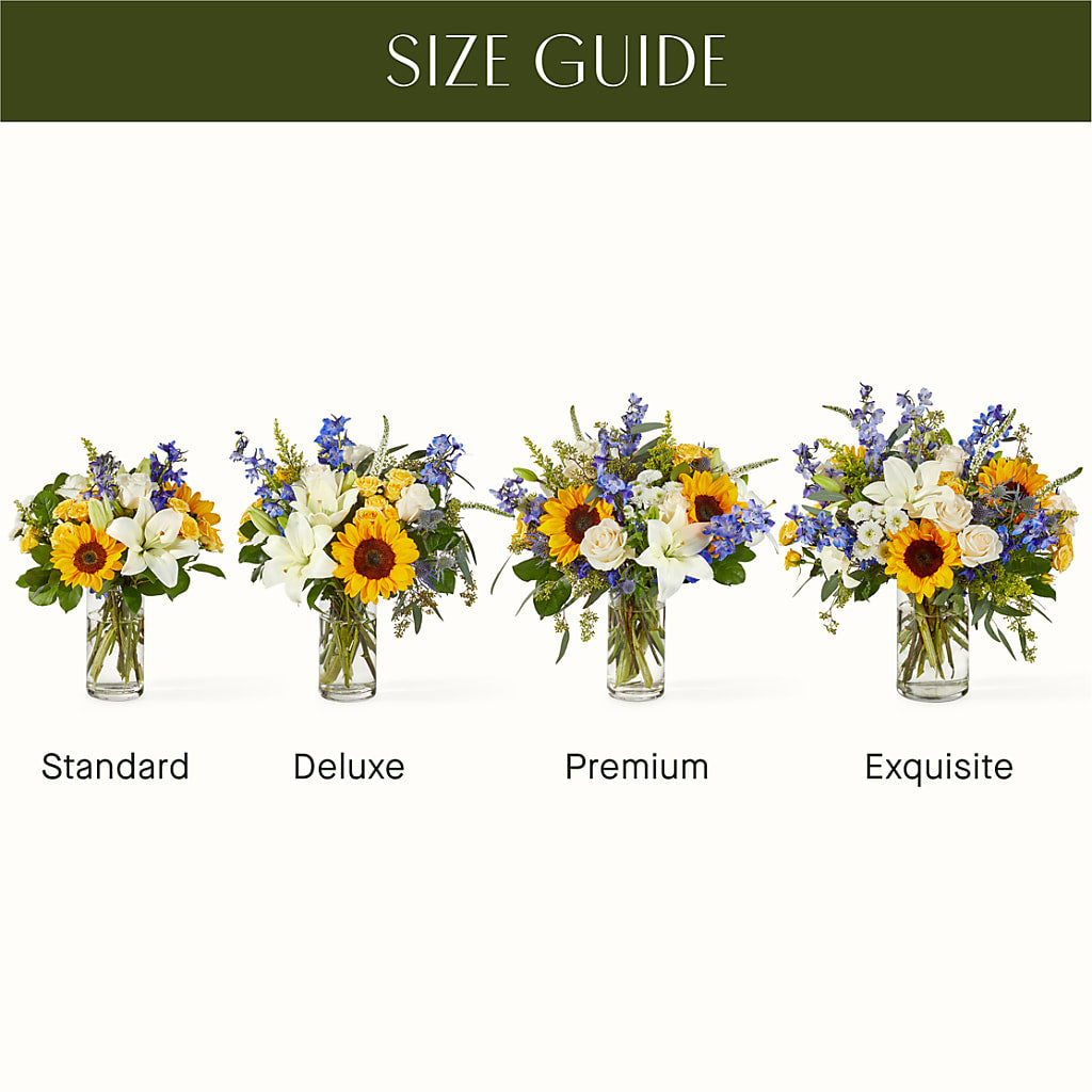 Wonderfully Sunny Bouquet –  Park Merced Florist, Corona CA
