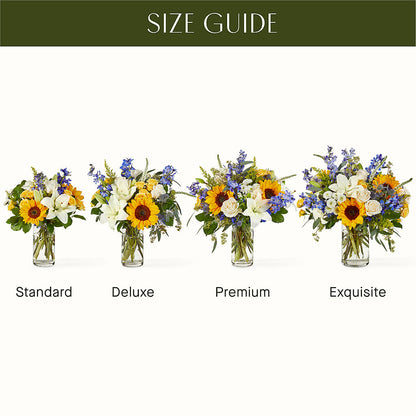 Wonderfully Sunny Bouquet –  Park Merced Florist, Corona CA