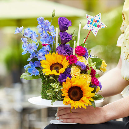 Star of the Day Floral Cake –  Park Merced Florist, Corona CA