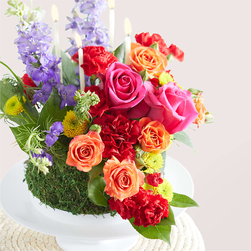 Best Year Yet Floral Cake –  Park Merced Florist, Corona CA