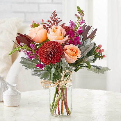 Moody Hues Bouquet –  Park Merced Florist, Corona CA