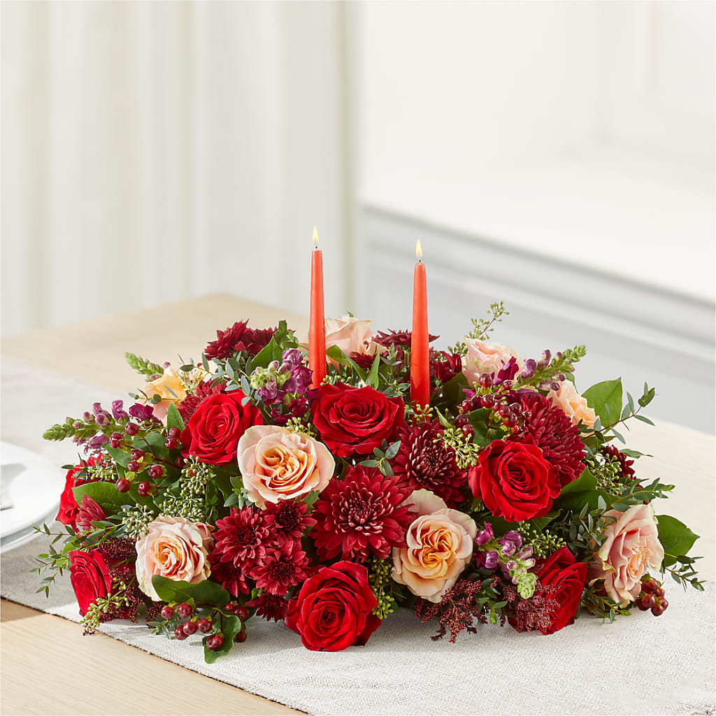 Most Thankful Centerpiece –  Park Merced Florist, Corona CA