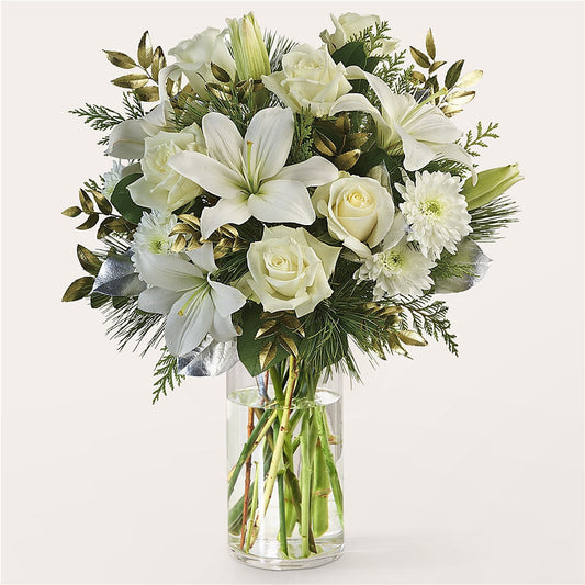 Wintry Mix Bouquet –  Park Merced Florist, Corona CA