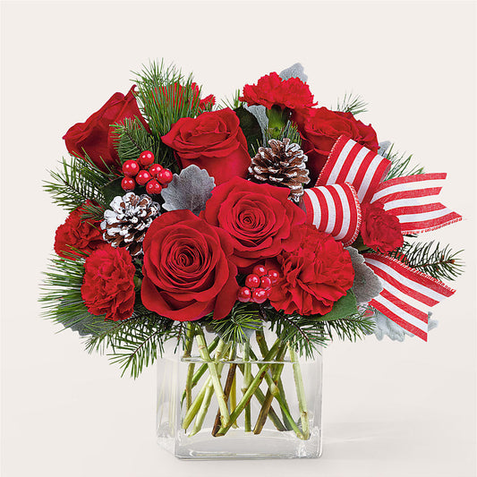 Baking Spirits Bright Bouquet –  Park Merced Florist, Corona CA