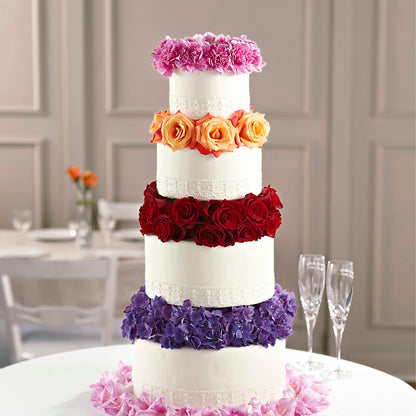 Infinite Love Cake Décor –  Park Merced Florist, Corona CA