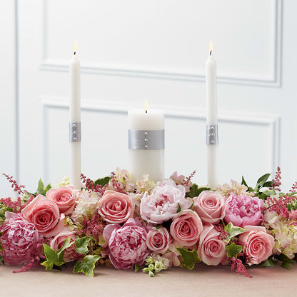 Worldwide Romance Unity Candle Arrangement –  Park Merced Florist, Corona CA