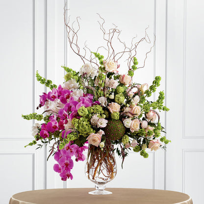 Soft Sophistication Arrangement –  Park Merced Florist, Corona CA