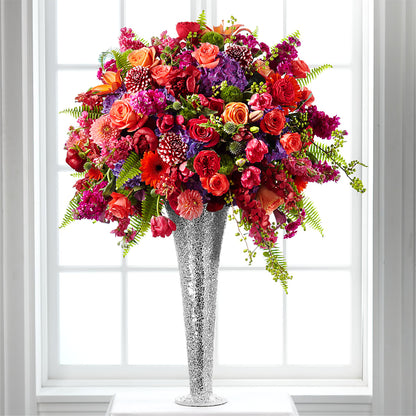 Flower Jeweled Arrangement –  Park Merced Florist, Corona CA