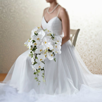 Classic White Bouquet –  Park Merced Florist, Corona CA