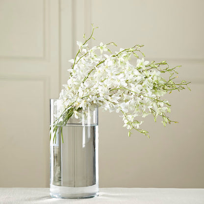 White Dendrobium Bouquet –  Park Merced Florist, Corona CA